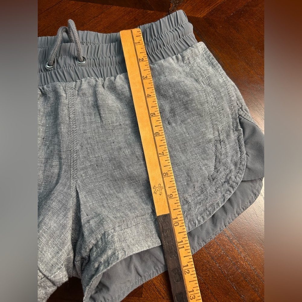 Athleta Gray Athletic Shorts - Picture 5 of 6
